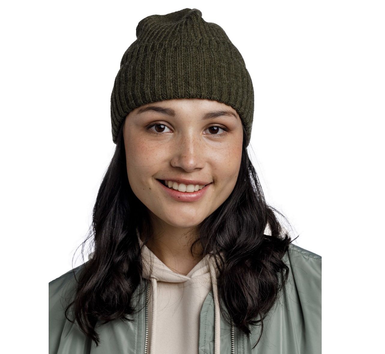 Шапка Buff KNITTED & FLEECE BAND RENSO 132336  фото в интернет-магазине Travers