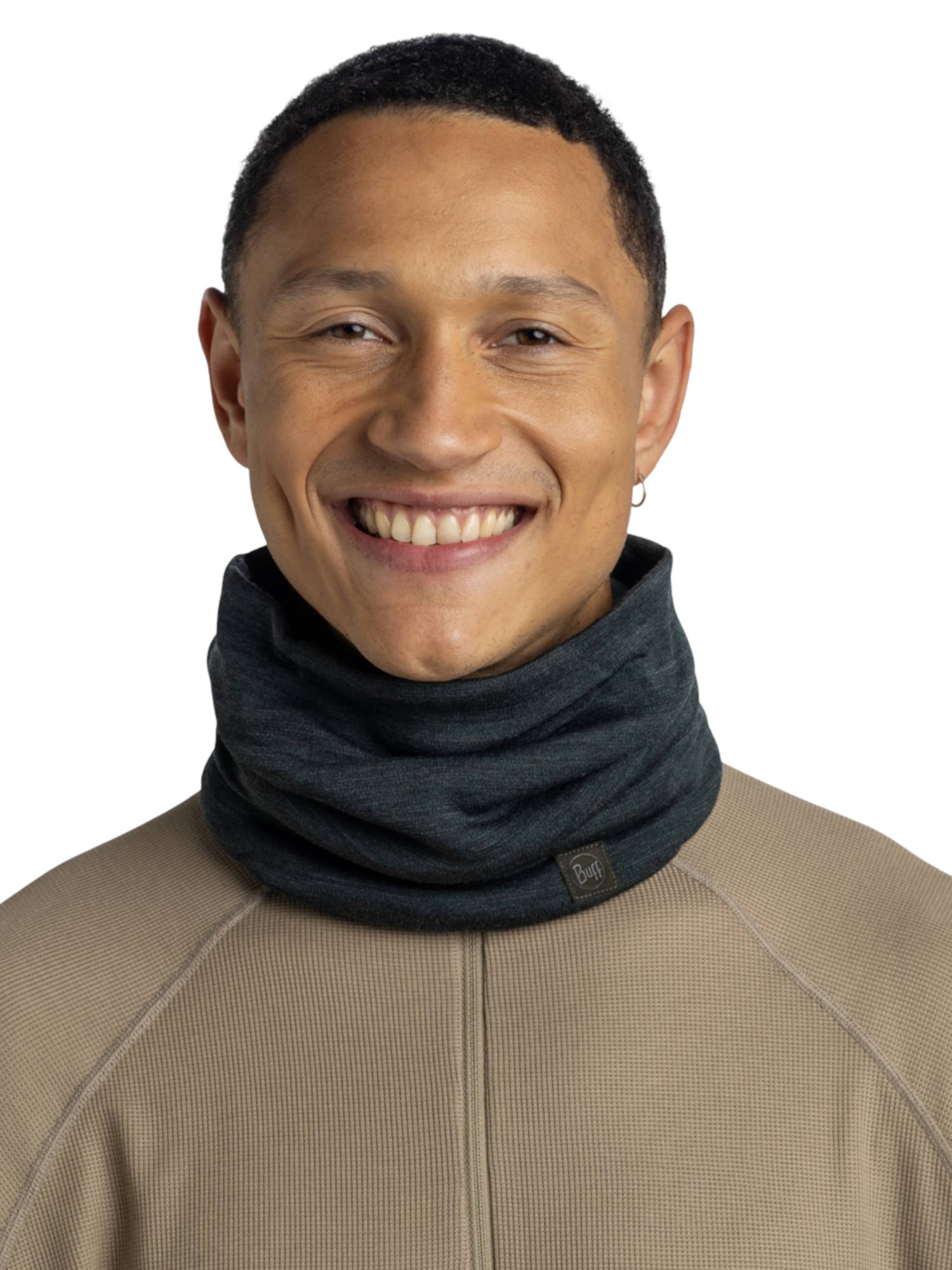 Бандана Buff MERINO Heavyweight Solid Forest фото в интернет-магазине Travers