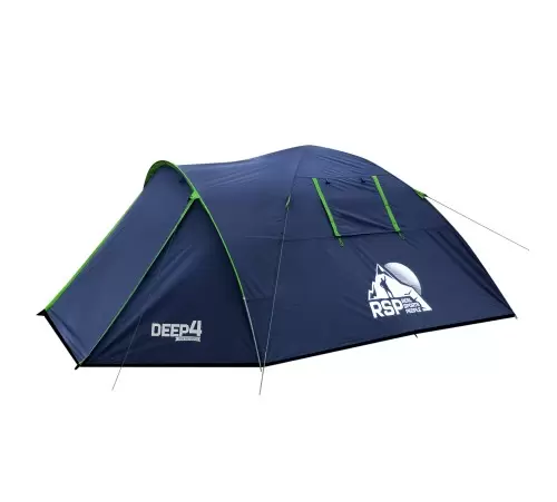 Палатка RSP Deep 4 Blue (4-х мест.)  фото в интернет-магазине Travers