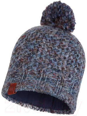 Шапка Buff KNITTED & FLEECE BAND HAT MARGO 113513  (707, Blue, 10, one size)