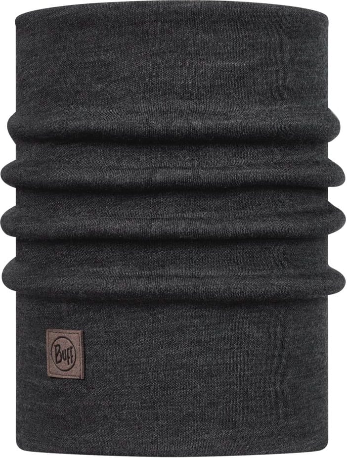 Изображение бандана buff heavyweight merino wool solid grey 110966  в интернет-магазине Travers