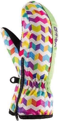 Перчатки г/л женские Viking FLICK 125/20/0178 (4, 73, черный/зеленый)