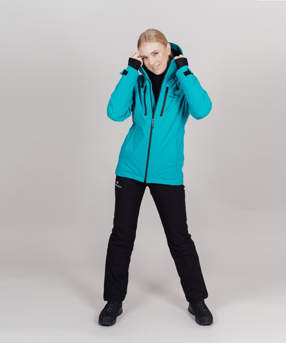 Куртка г/л жен. Nordski LAVIN NSW745  (917, зеленый, 40-M)