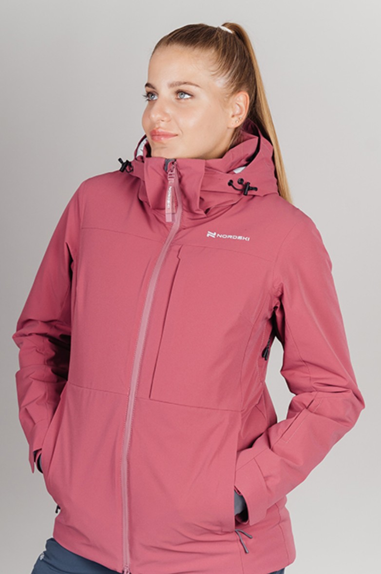Куртка женская горнолыжная Nordski Prime 2.0 W, NSW881 (44-XL, пыльная роза) Куртка женская горнолыжная Nordski Prime 2.0 W, NSW881 (44-XL, пыльная роза)