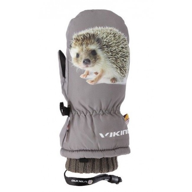 Варежки г/л детские Viking GLADE 125/19/1514 (4 (14-15см), 07, серый)