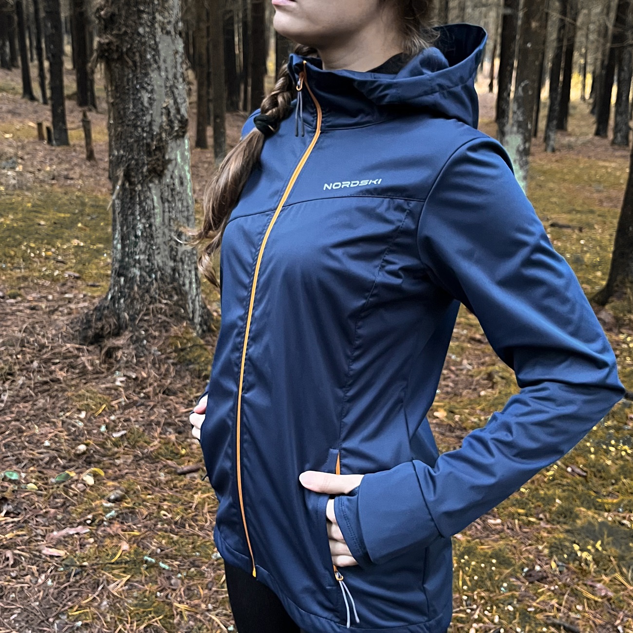 Куртка женская Nordski Warm NSW846  (060, т.синий, 38-S)