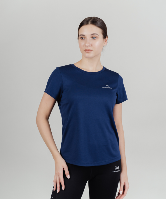 Футболка Nordski RUN  W NSW423  (060, т.синий, 38-S)