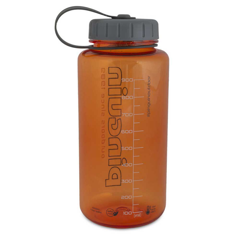 Фляга Pinguin TRITAN FAT BOTTLE  (тритан, 1.0L, оранжевый) Фляга Pinguin TRITAN FAT BOTTLE  (тритан, 1.0L, оранжевый)