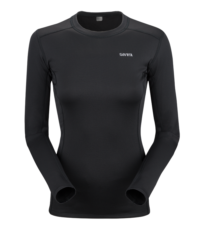 Джемпер т/б жен. Sivera Вуйма (ж)/24 (44/164, черный)