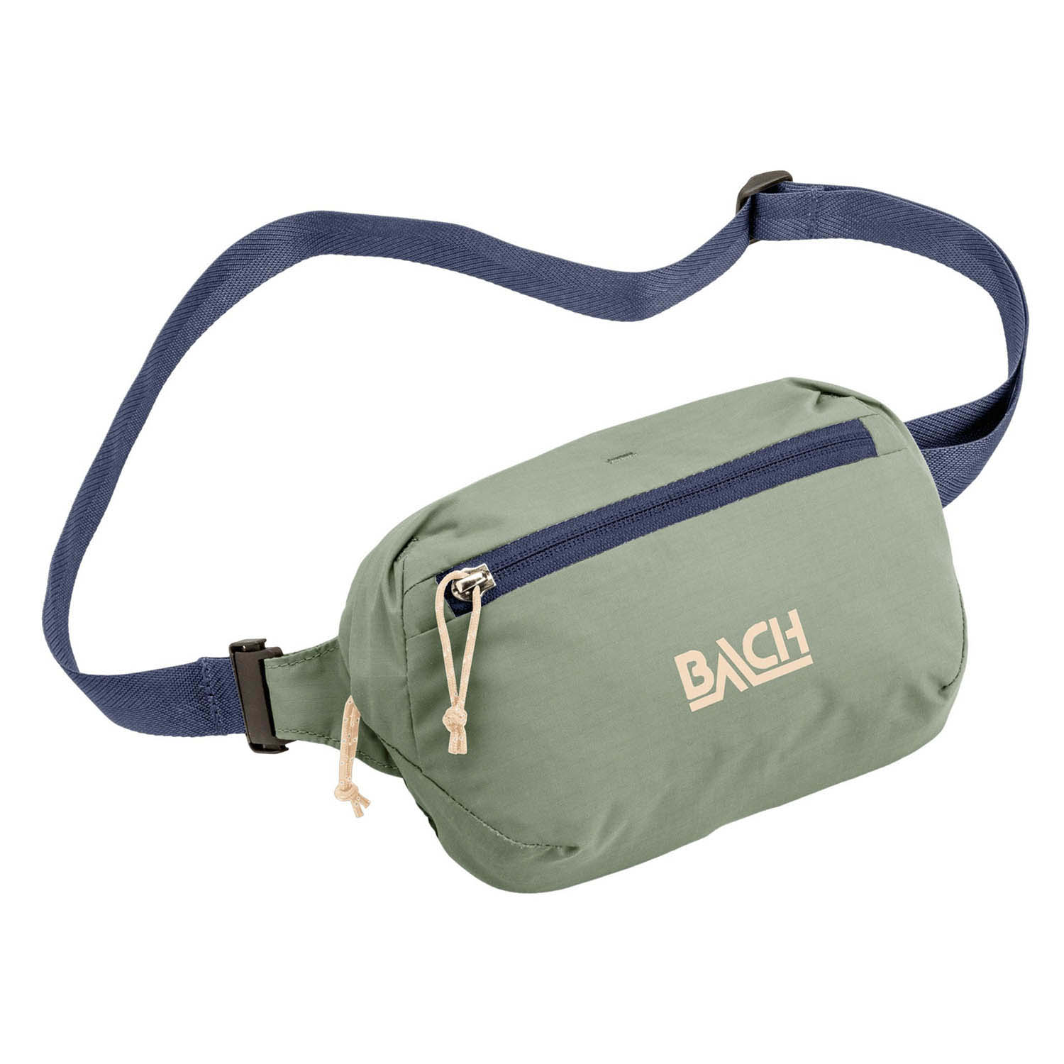 Изображение поясная сумка bach pack itsy bitsy fanny sample sage green/midnight blue в интернет-магазине Travers