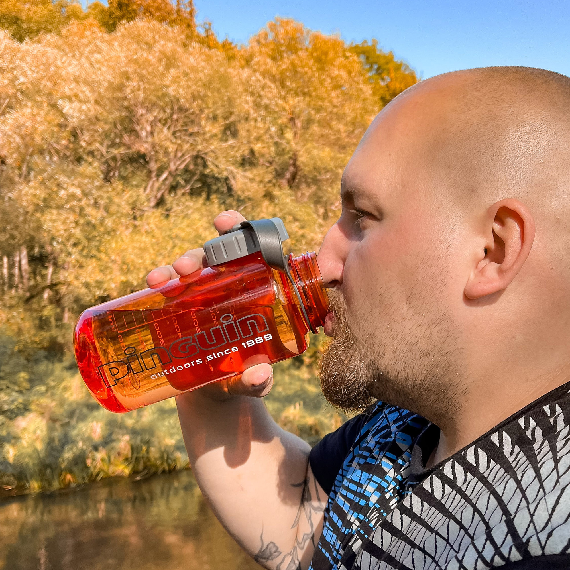 Фляга Pinguin TRITAN FAT BOTTLE  фото в интернет-магазине Travers Фляга Pinguin TRITAN FAT BOTTLE  фото в интернет-магазине Travers